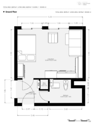 Pronájem bytu 1+kk v osobním vlastnictví 33 m², Praha 5 - Košíře