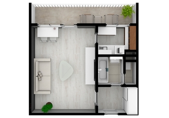 Prodej bytu 1+kk v osobním vlastnictví 35 m², Pardubice