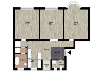 Prodej bytu 3+1 v družstevním vlastnictví 112 m², Ostrava