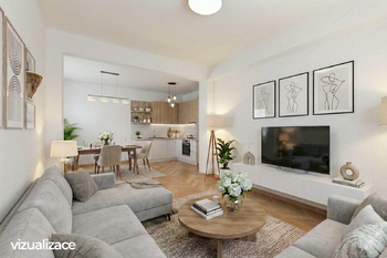 Prodej bytu 3+1 v osobním vlastnictví 74 m², Praha 6 - Střešovice