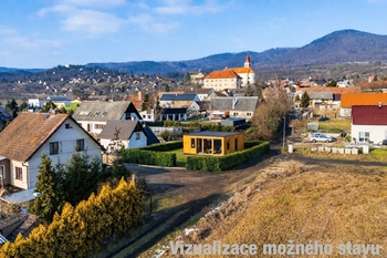 Vizualizace možné zástavby - Prodej pozemku 388 m², Žitenice