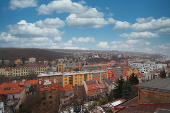 Výhled - Pronájem bytu 2+kk v osobním vlastnictví 40 m², Praha 5 - Košíře