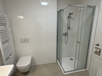 koupelna s WC - Pronájem bytu 1+kk v osobním vlastnictví 32 m², Kladno