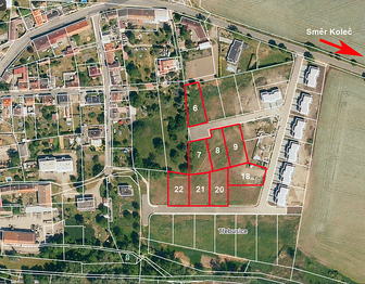 Prodej pozemku 805 m², Třebusice