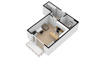 Prodej bytu 1+kk v osobním vlastnictví 39 m², Plzeň