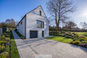 Vizualizace zahrady - Prodej domu 280 m², Jílové u Prahy