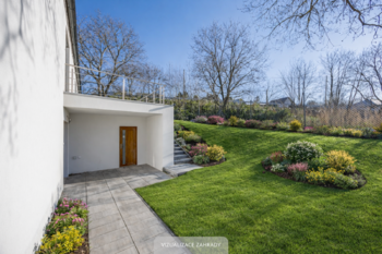 Vizualizace zahrady - Prodej domu 280 m², Jílové u Prahy
