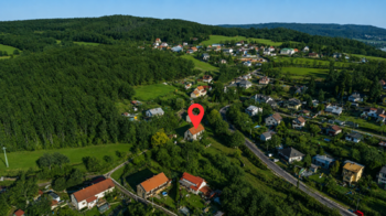 Exterier - dron - Prodej domu 280 m², Jílové u Prahy