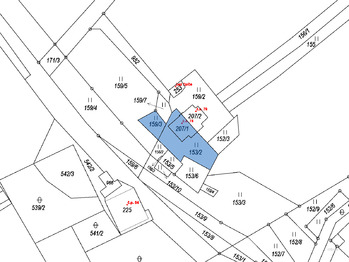 KM s lokací nemovitosti dle KN. - Prodej chaty / chalupy 84 m², Mikulov
