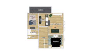 Prodej bytu 3+1 v osobním vlastnictví 83 m², Dobruška