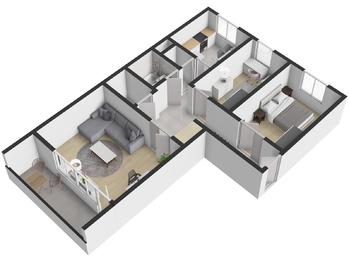 Prodej bytu 3+1 v družstevním vlastnictví 77 m², Ostrava