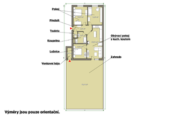 Prodej bytu 4+kk v osobním vlastnictví 78 m², Vochov