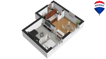 Prodej bytu 1+1 v osobním vlastnictví 35 m², Nový Bor