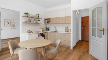 VIZUALIZACE - Prodej bytu 1+1 v osobním vlastnictví 35 m², Nový Bor