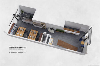 Pronájem obchodních prostor 110 m², Praha 5 - Smíchov