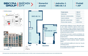 Pronájem obchodních prostor 110 m², Praha 5 - Smíchov