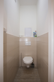 WC - Pronájem bytu 2+1 v osobním vlastnictví 54 m², Praha 4 - Nusle