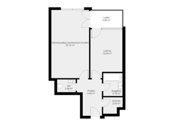Pronájem bytu 2+kk v osobním vlastnictví 53 m², Praha 5 - Radlice
