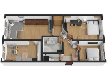 Prodej bytu 3+1 v osobním vlastnictví 68 m², Neratovice