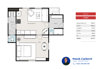 Prodej chaty / chalupy 100 m², Týnec nad Sázavou