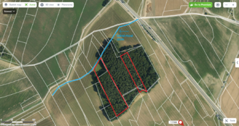 Prodej pozemku 21595 m², Ostřetín