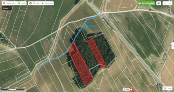 Prodej pozemku 21595 m², Ostřetín