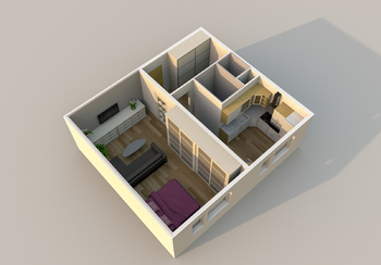 Prodej bytu 1+1 v osobním vlastnictví 42 m², Chomutov