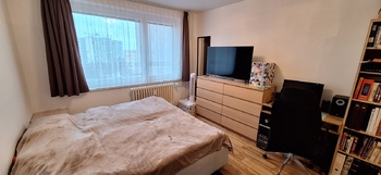 Ložnice  - Prodej bytu 2+kk v osobním vlastnictví 44 m², Brno