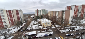 Výhled z okna - Prodej bytu 2+kk v osobním vlastnictví 44 m², Brno