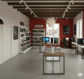 možnost využití - Pronájem obchodních prostor 252 m², České Budějovice