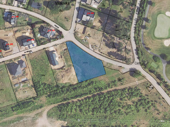 Prodej pozemku 1666 m², Vysoký Újezd