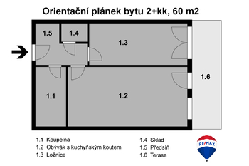 Pronájem bytu 2+kk v osobním vlastnictví 60 m², Hluboká nad Vltavou
