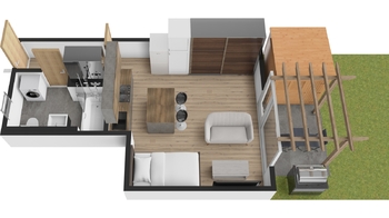 Prodej bytu 1+kk v osobním vlastnictví 32 m², Hostivice