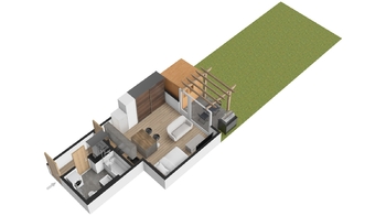 Prodej bytu 1+kk v osobním vlastnictví 32 m², Hostivice
