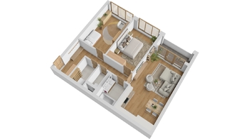 Prodej bytu 3+kk v osobním vlastnictví 96 m², Praha 8 - Karlín