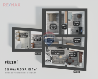 Prodej bytu 4+kk v osobním vlastnictví 675 m², Příbor