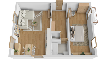 Pronájem bytu 2+kk v osobním vlastnictví 66 m², Ústí nad Orlicí