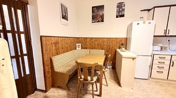 jídelní kout - Pronájem bytu 2+1 v osobním vlastnictví 65 m², Praha 5 - Hlubočepy