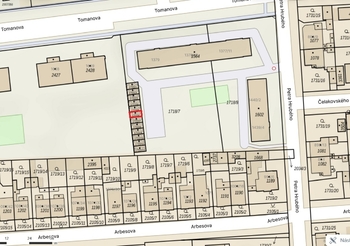 Pronájem garáže 19 m², Slaný