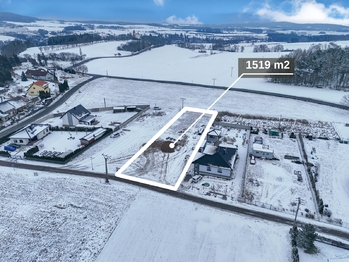 Prodej pozemku 1519 m², Modřovice