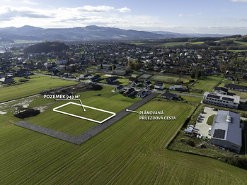 Prodej pozemku 943 m², Zubří