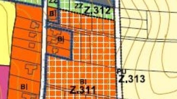 územní plán - Prodej pozemku 1859 m², Zubří