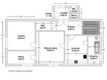 Prodej chaty / chalupy 73 m², Brníčko