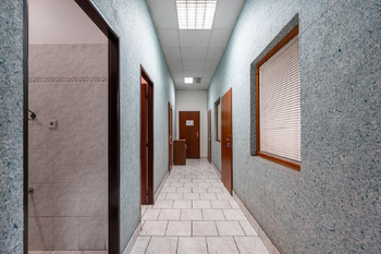 zázemí - Pronájem obchodních prostor 600 m², Průhonice