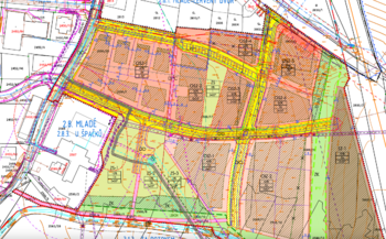 Prodej pozemku 839 m², České Budějovice