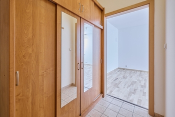 šatní skříň - Pronájem bytu 1+kk v osobním vlastnictví 37 m², Praha 5 - Motol