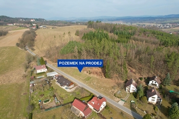 Prodávaný stavební pozemek - Prodej pozemku 1425 m², Hrubá Skála 