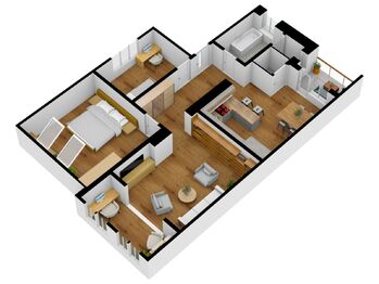 Prodej bytu 3+1 v osobním vlastnictví 108 m², Brno