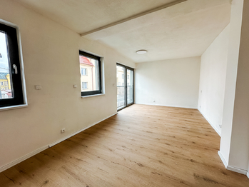 Obývací pokoj - Pronájem bytu 2+kk v osobním vlastnictví 57 m², Horní Planá