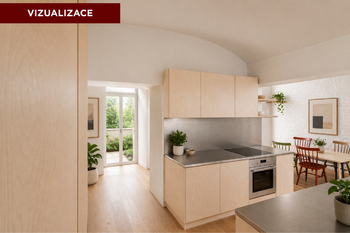 Prodej bytu 2+kk v osobním vlastnictví 53 m², Praha 5 - Smíchov